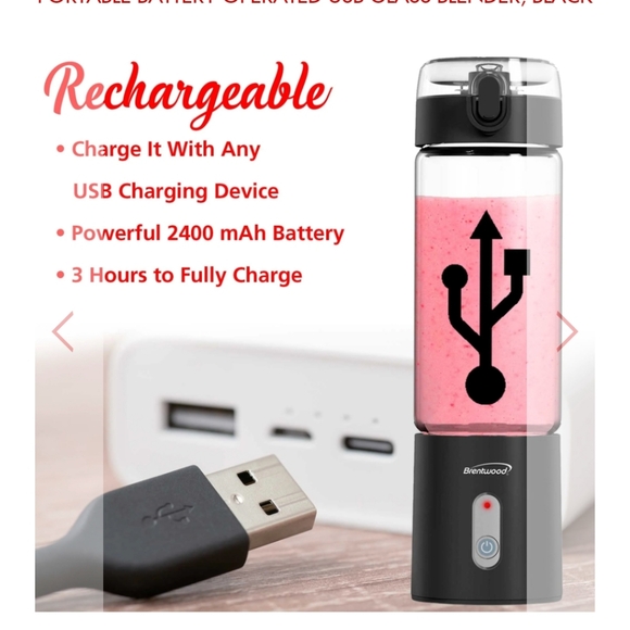 Brentwood Portable Blender - Picture 4 of 4